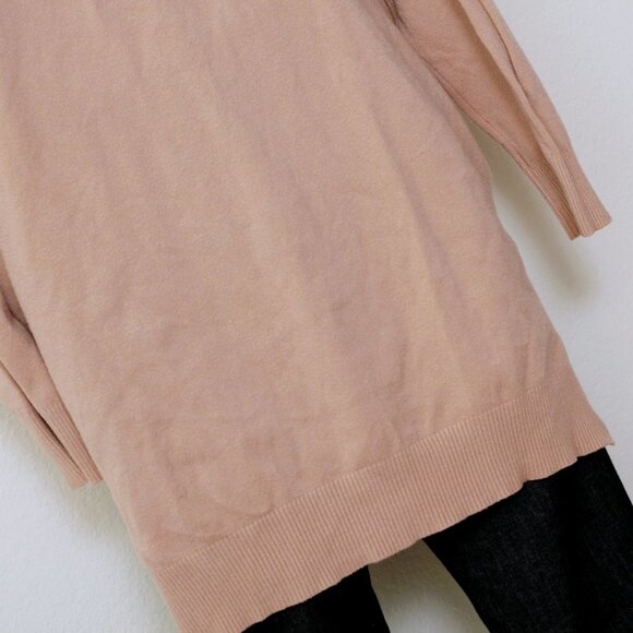 Dreamers Oversized V Neck Sweater Orange Women Size M/L - Picture 6 of 8